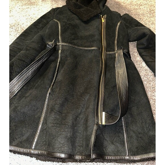 belle badgley mischka coat fleece - Picture 2 of 6